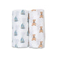 Mousseline - Ourson et voilier