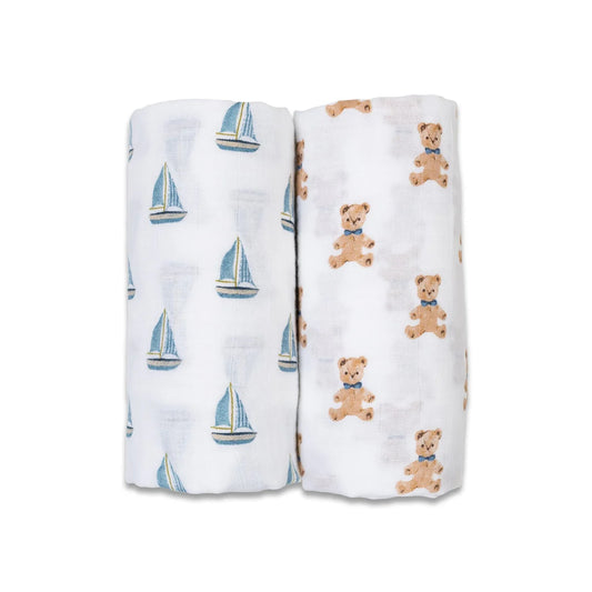Mousseline - Ourson et voilier