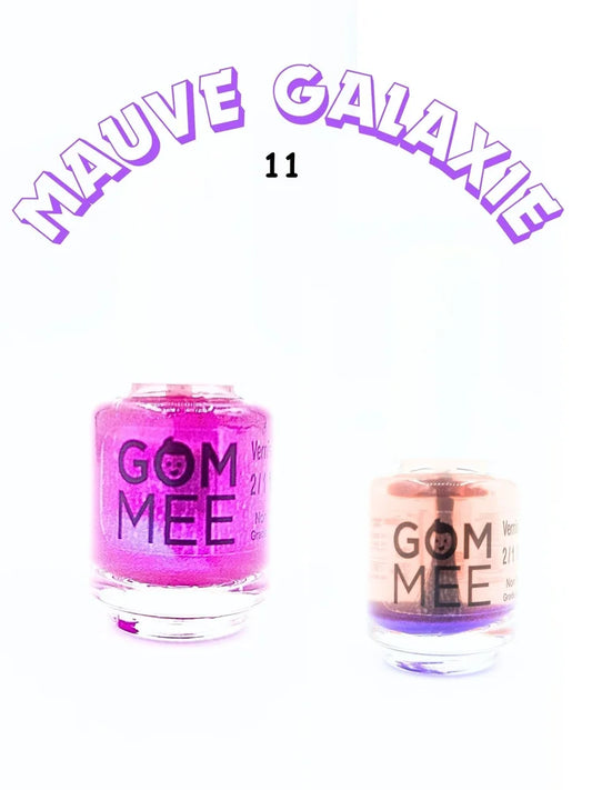 Vernis magique 2 en 1 - Mauve galaxie