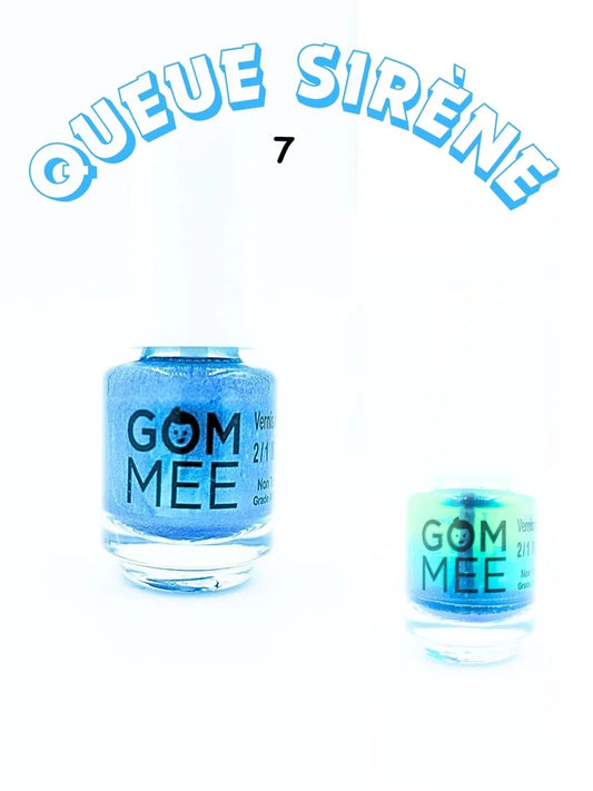 Vernis magique 2 en 1 - Queue de sirène