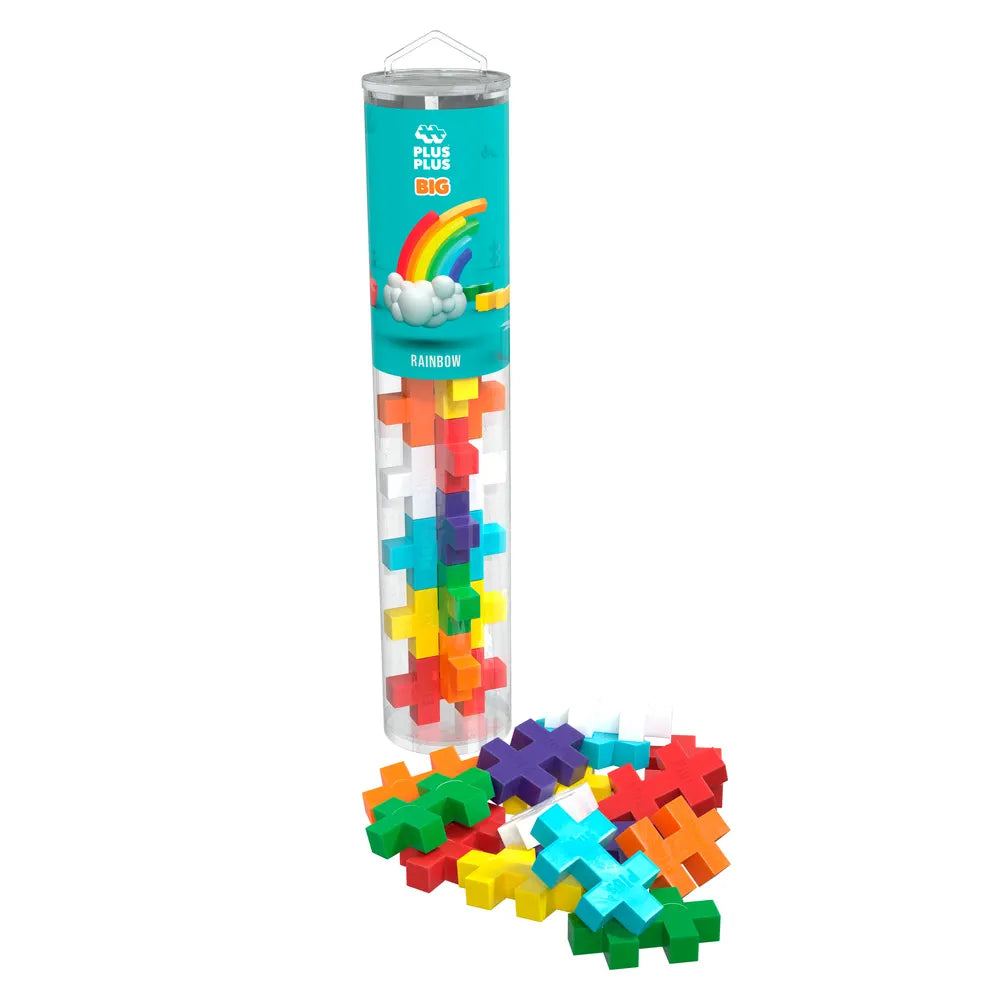 Tube BIG Arc-en-ciel - 15 pièces