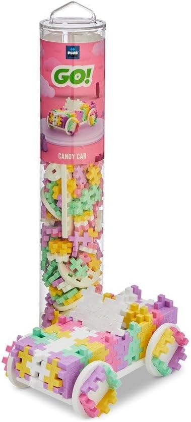 Tube go! - voiture bonbons 200 pièces