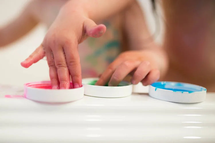 Peinture moussante pour le corps - Rouge Glow