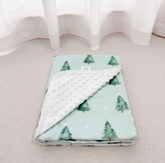 Doudou Minky & Minky dot - Noël - Mon beau Sapin