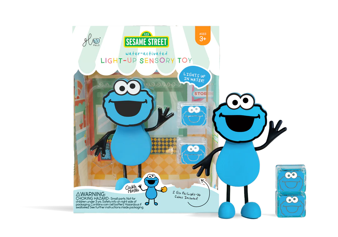 Glo Pals - Personnage de Sesame street COOKIE MONSTER