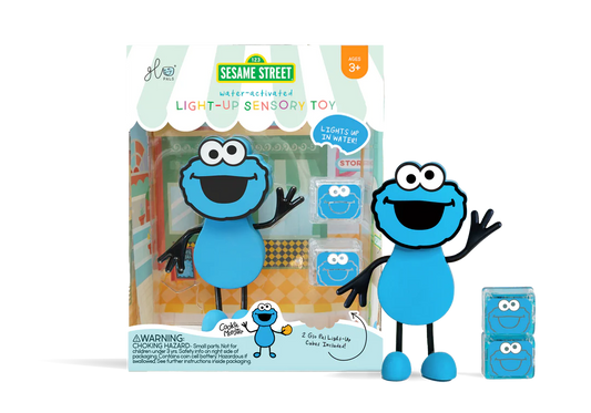 Glo Pals - Personnage de Sesame street COOKIE MONSTER