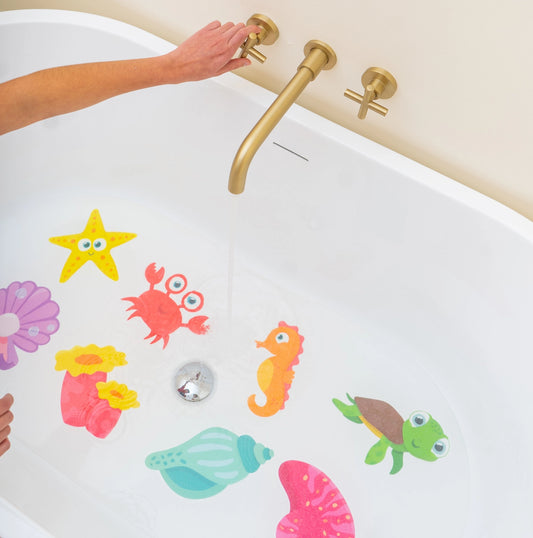 Glo pals - autocollant pour le bain antidérapantes