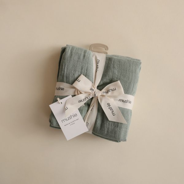 Chiffon en mousseline- Romarin