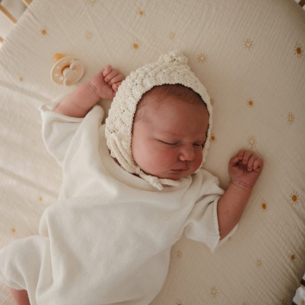 Drap en contour mousseline-Soleil