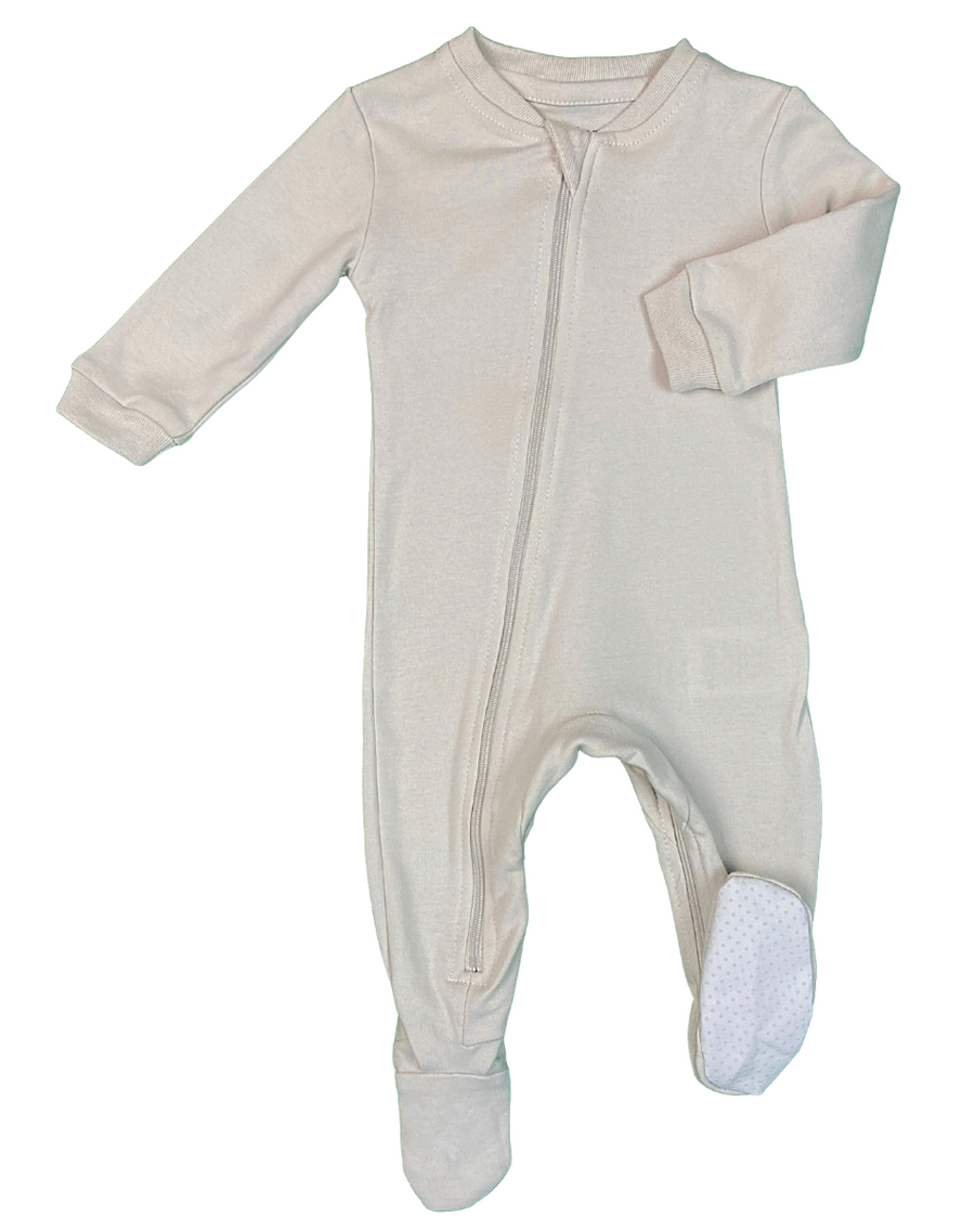 Pyjama - gris neutre (3-6 mois)