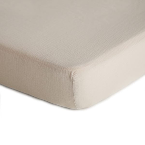 Drap contour en mousseline- Brouillard