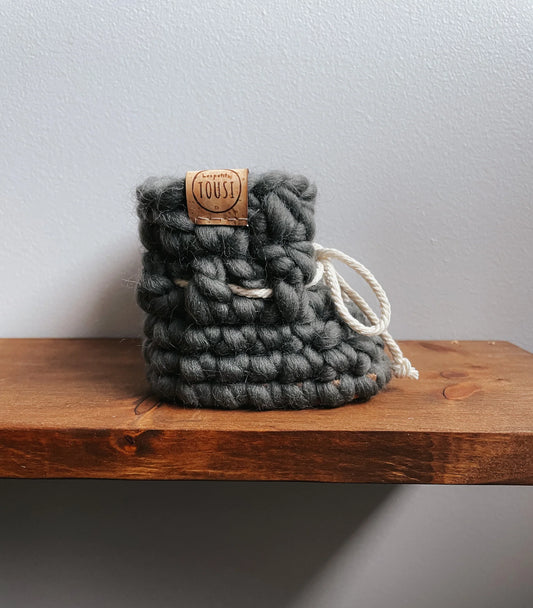 Pantoufles en laine - Pin