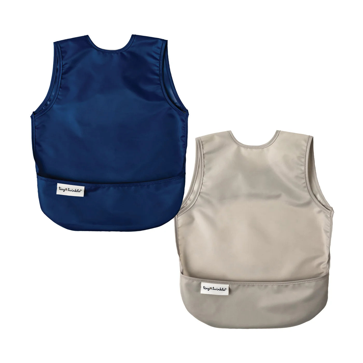Bavette sans-dégats (pqt 2) - Gris/Indigo