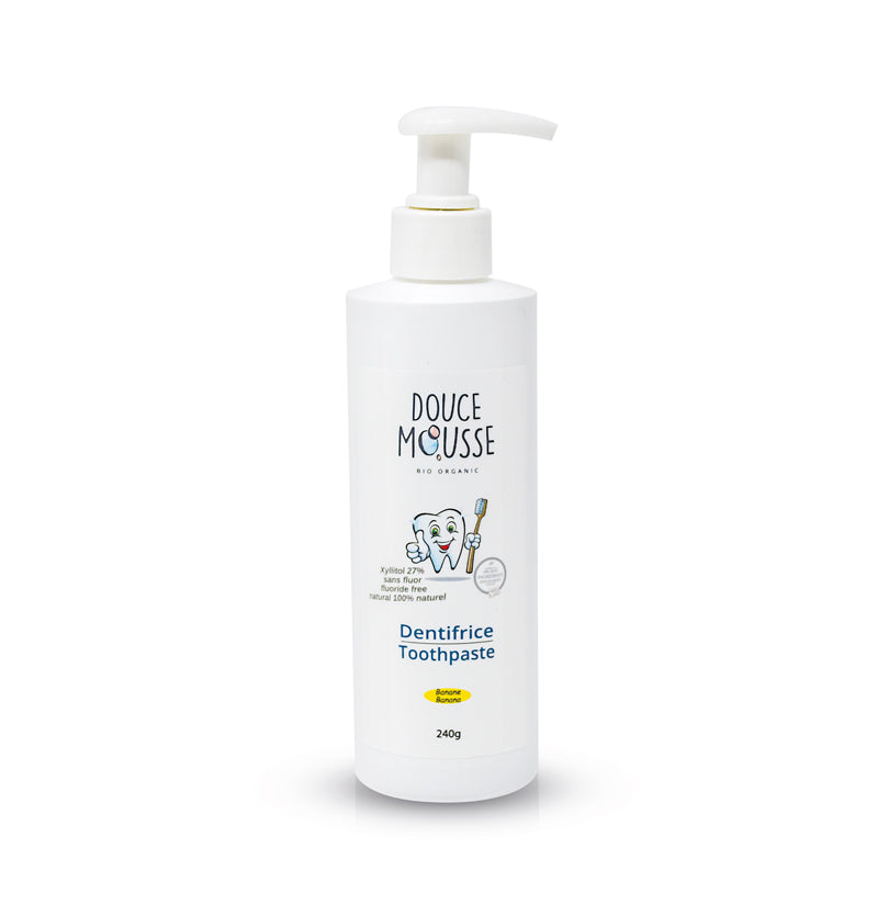 Dentifrice douce mousse- banane