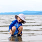 Chapeau bob ajustable imperméable - Gris nuage