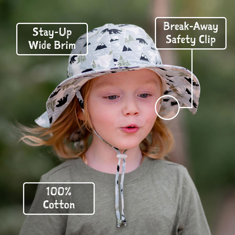 Chapeau ajustable en coton - Gris