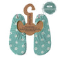 Chausson enfant SLIPSTOP® - Minty flowers
