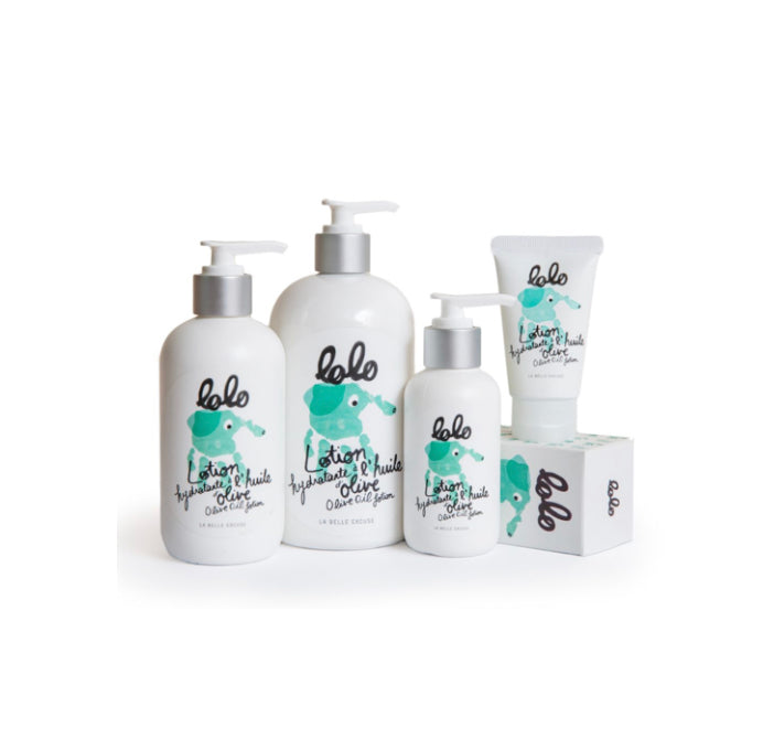 Lotion hydratante à l'huile d'olive