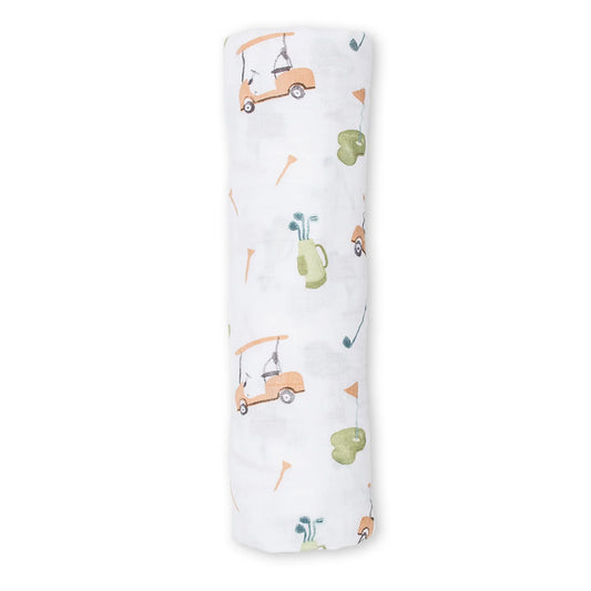 Mousseline bamboo/coton - golf