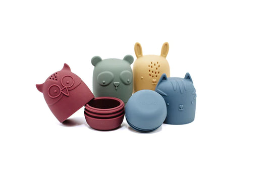 Jouet de bain animal en silicone - Océan