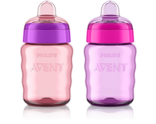 Gobelet à bec classique (2) 9 oz  - Rose/Violet