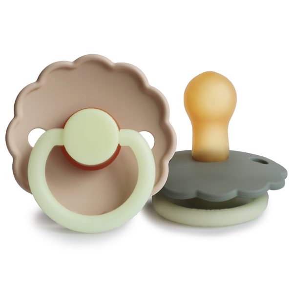 FRIGG en caoutchouc naturel (nuit)- Champignon et Croissant