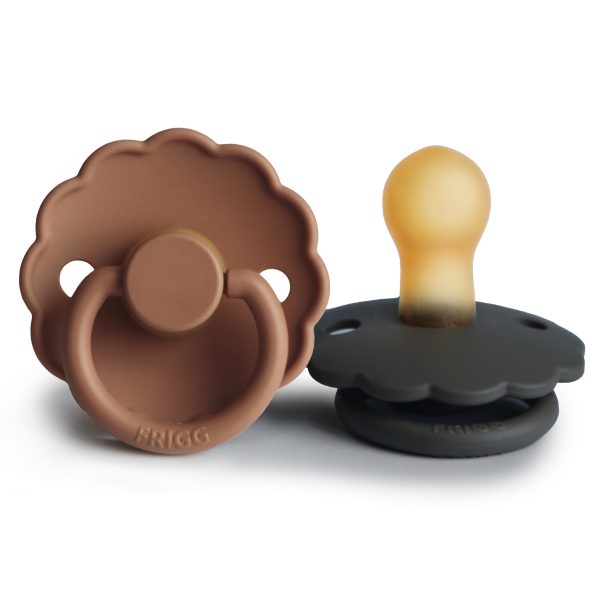 FRIGG en caoutchouc naturel (Fleur)- Graphite et Bronze